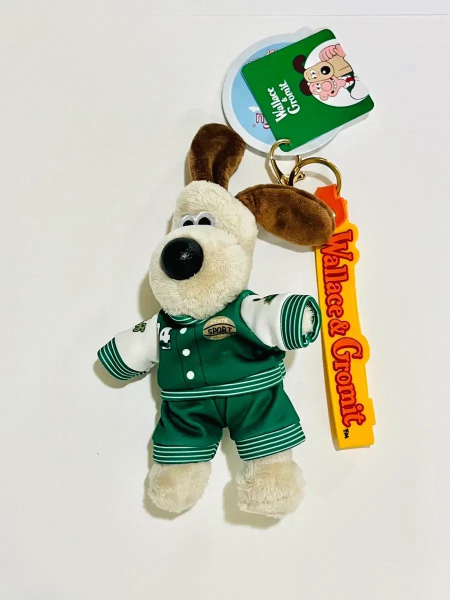 (新品) グルミット スタジャン ぬいぐるみ キーホルダー