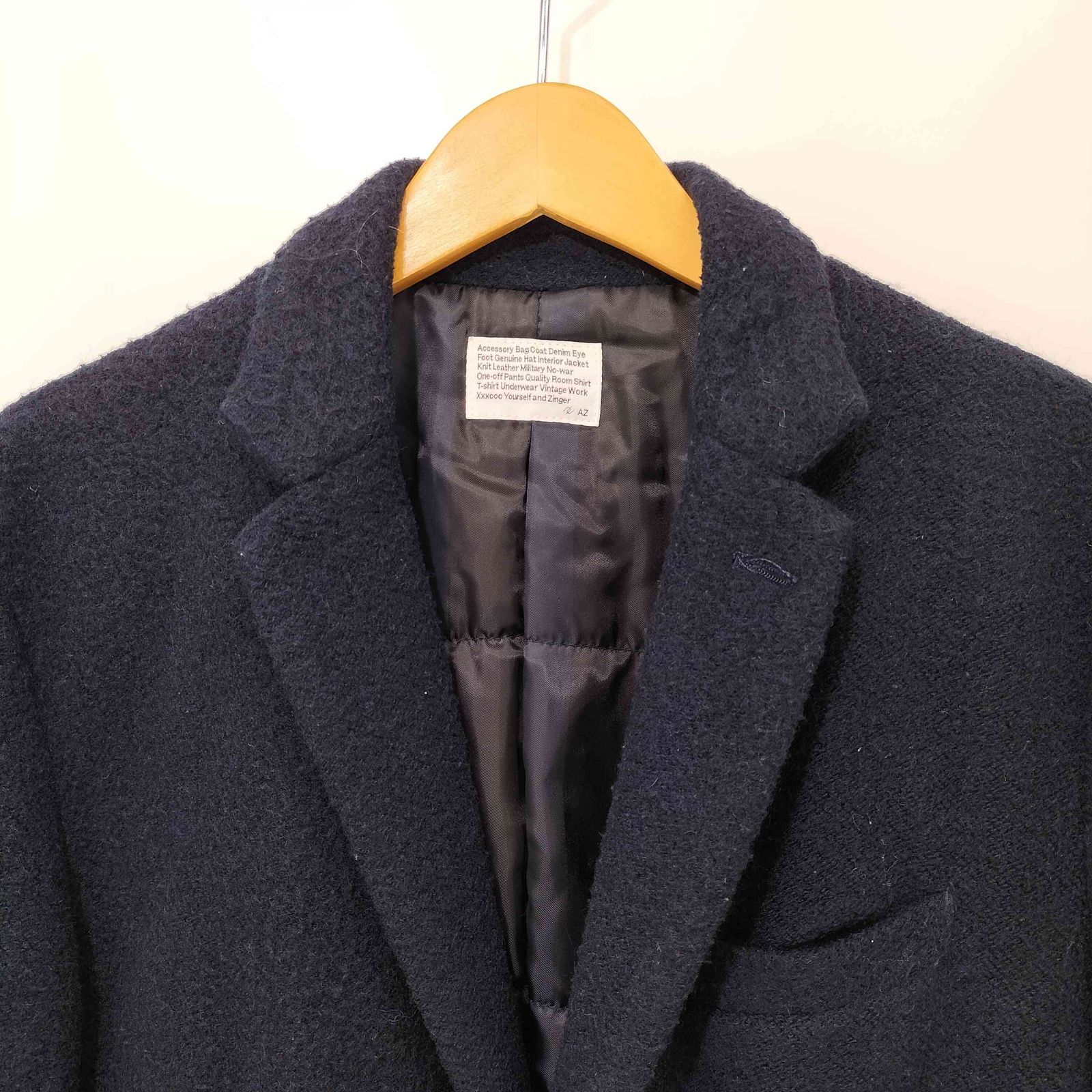 ジュンハシモト junhashimoto AZ 別注 チェスターコート メンズ JPN：L