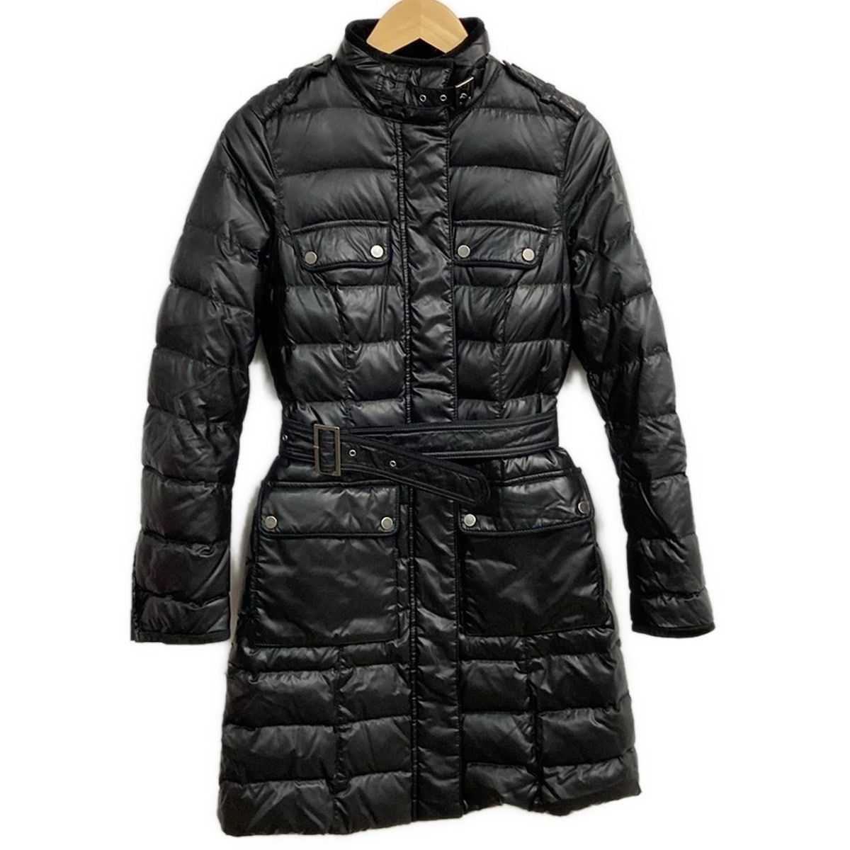 ベルスタッフ ダウンコート サイズ38 M レディース - 黒 長袖 冬物