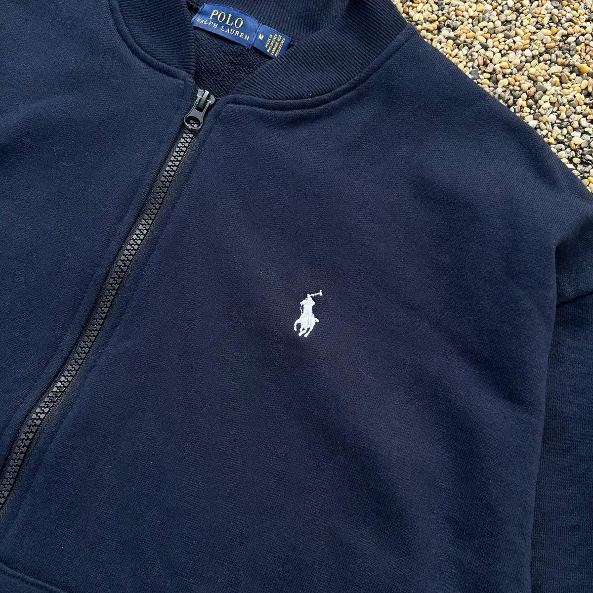 ポロラルフローレン (POLO Ralph Lauren) ネイビー コットン ジップ