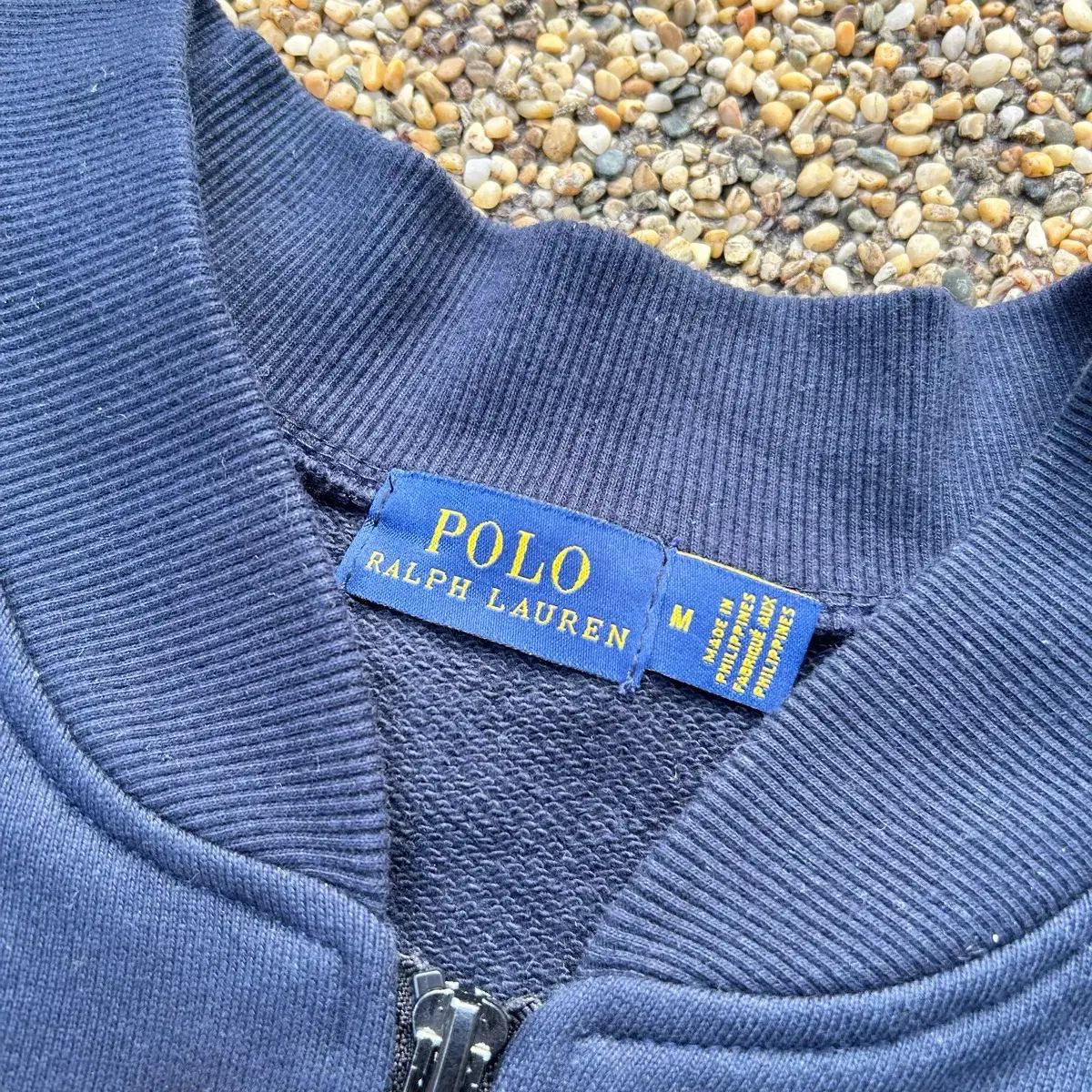 ポロラルフローレン (POLO Ralph Lauren) ネイビー コットン ジップ