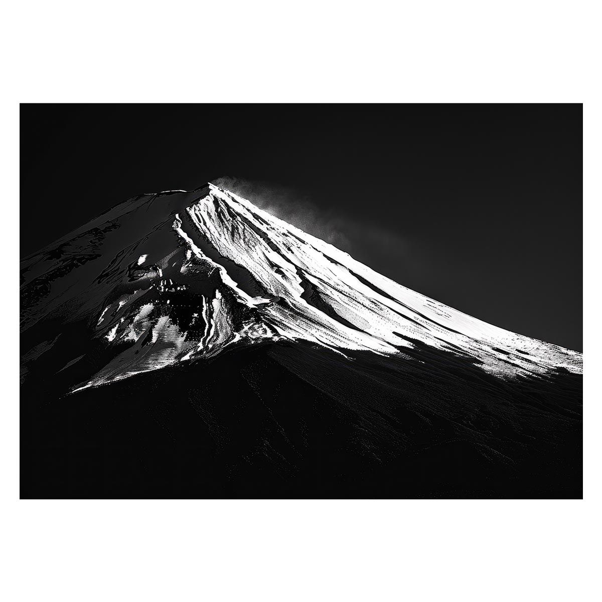 A4サイズ（約21x30cm）】【lh-poster-4250】和風 金の富士 金運