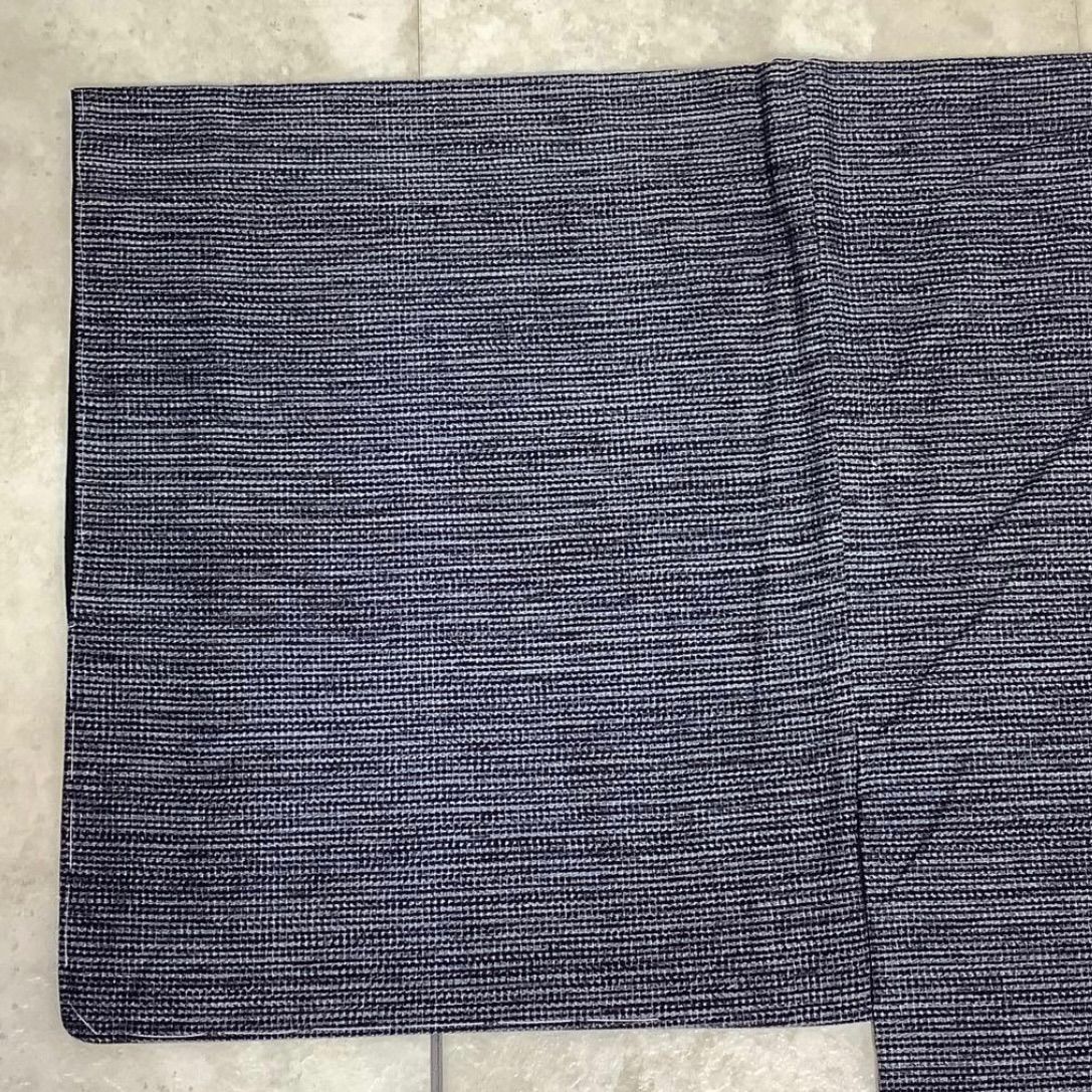同然⬛️本場久留米絣⬛️本藍染手織り木綿⬛️書生絣⬛️男着物⬛️袷⬛️裄68 cm肩丈129