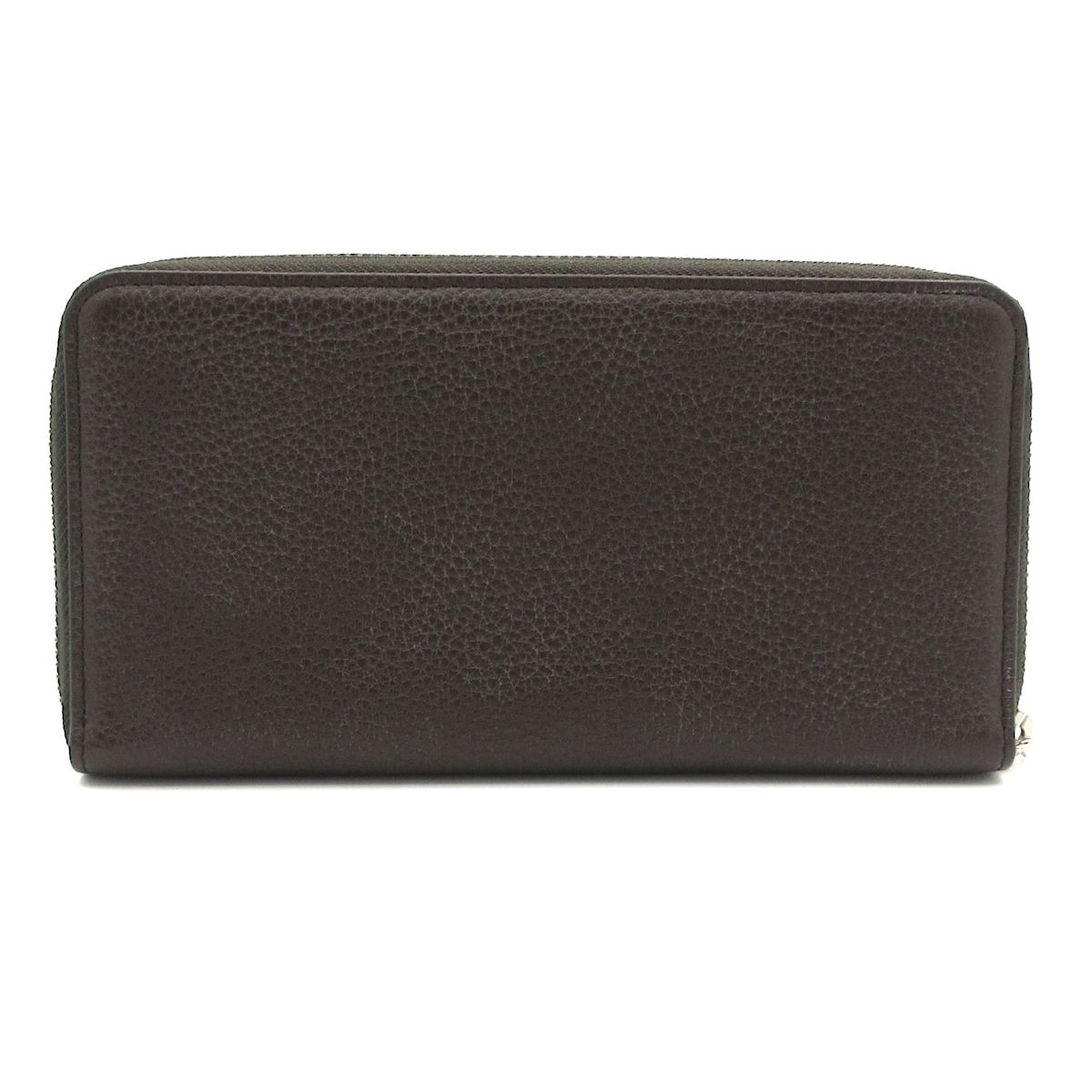 土屋鞄製造所 ツチヤカバンセイゾウショ 長財布 ダークブラウン ラウンドファスナー レザー