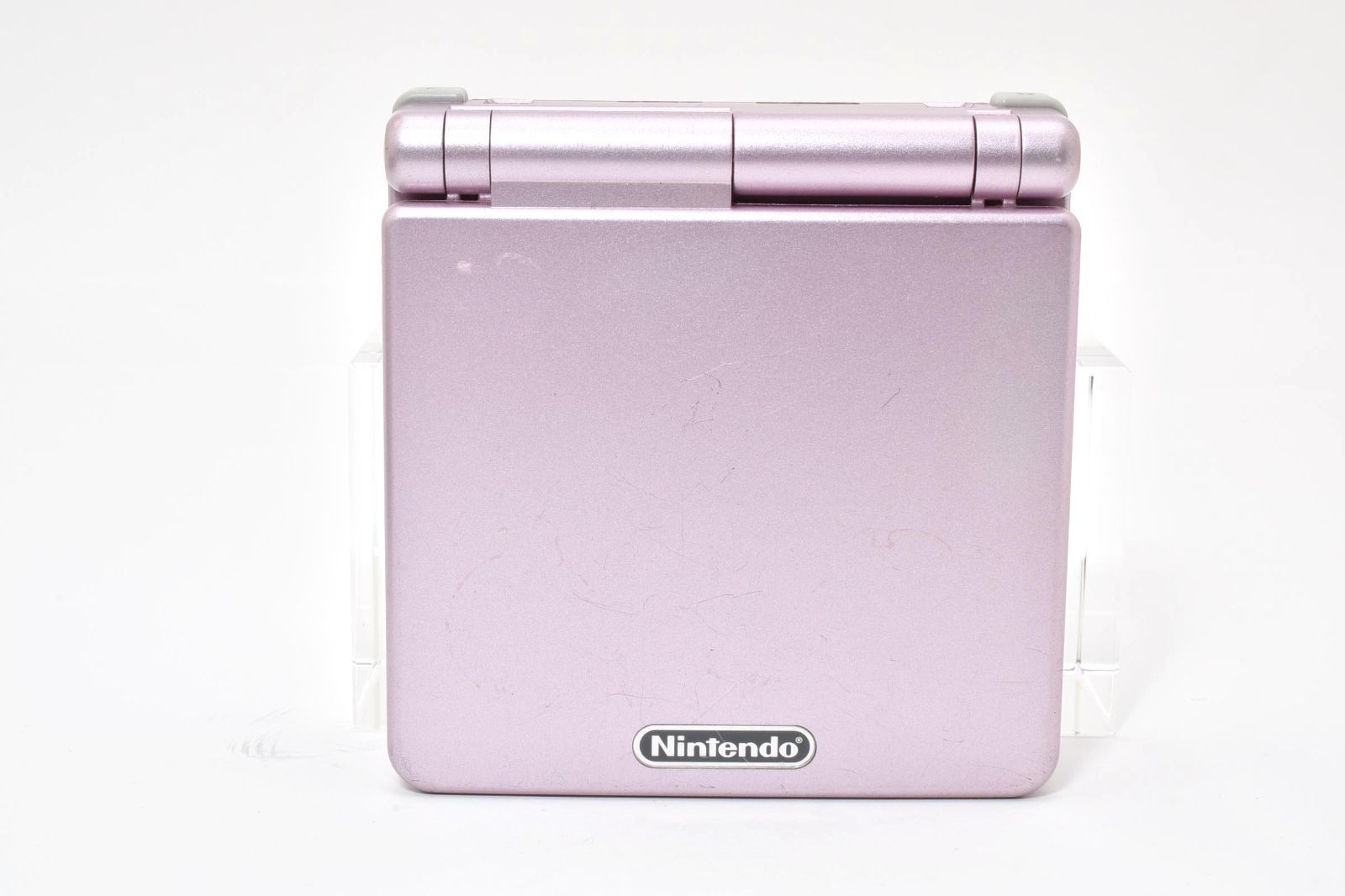 動作良好品 ゲームボーイアドバンスSP パールピンク 本体 バックライト液晶搭載の名機 懐かしのGBAソフトをすぐ遊べる にも最適な です
