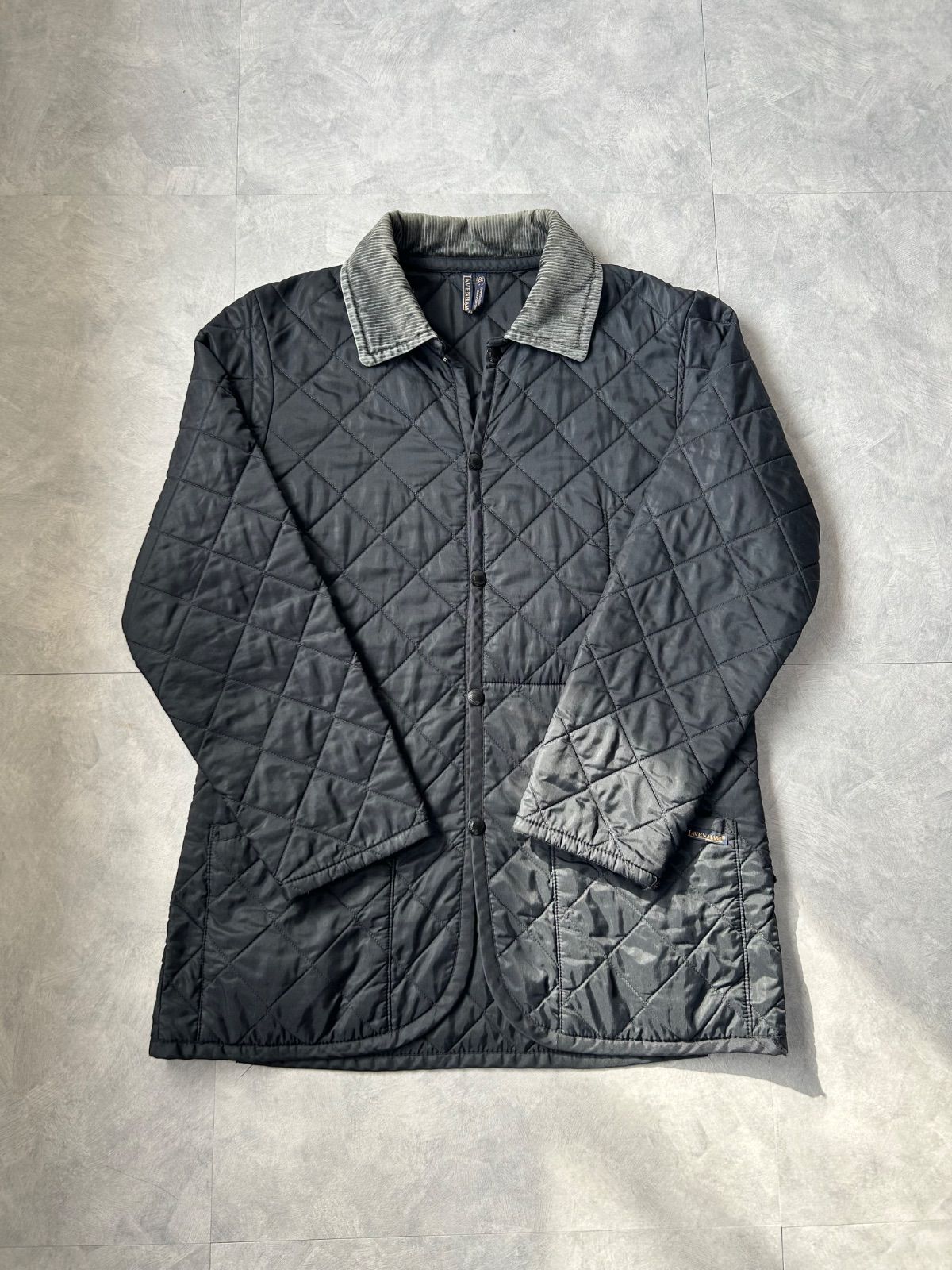 LAVENHAM quilting coat black ラベンハム 中綿キルティングコート ブラック