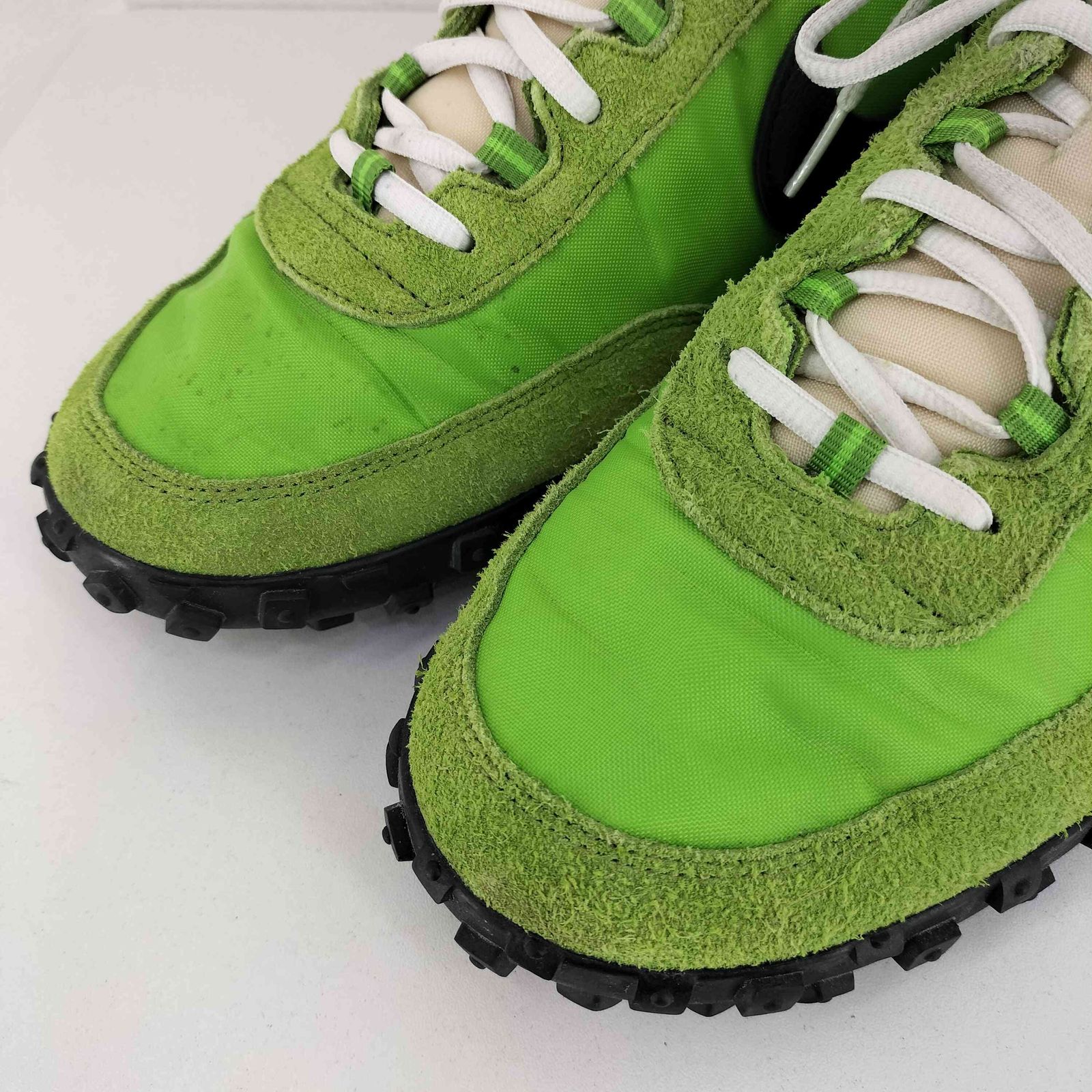 ナイキ NIKE AIR MAX WAFFLE SP ACTION GREEN/BLACK-TOTAL ORANGE