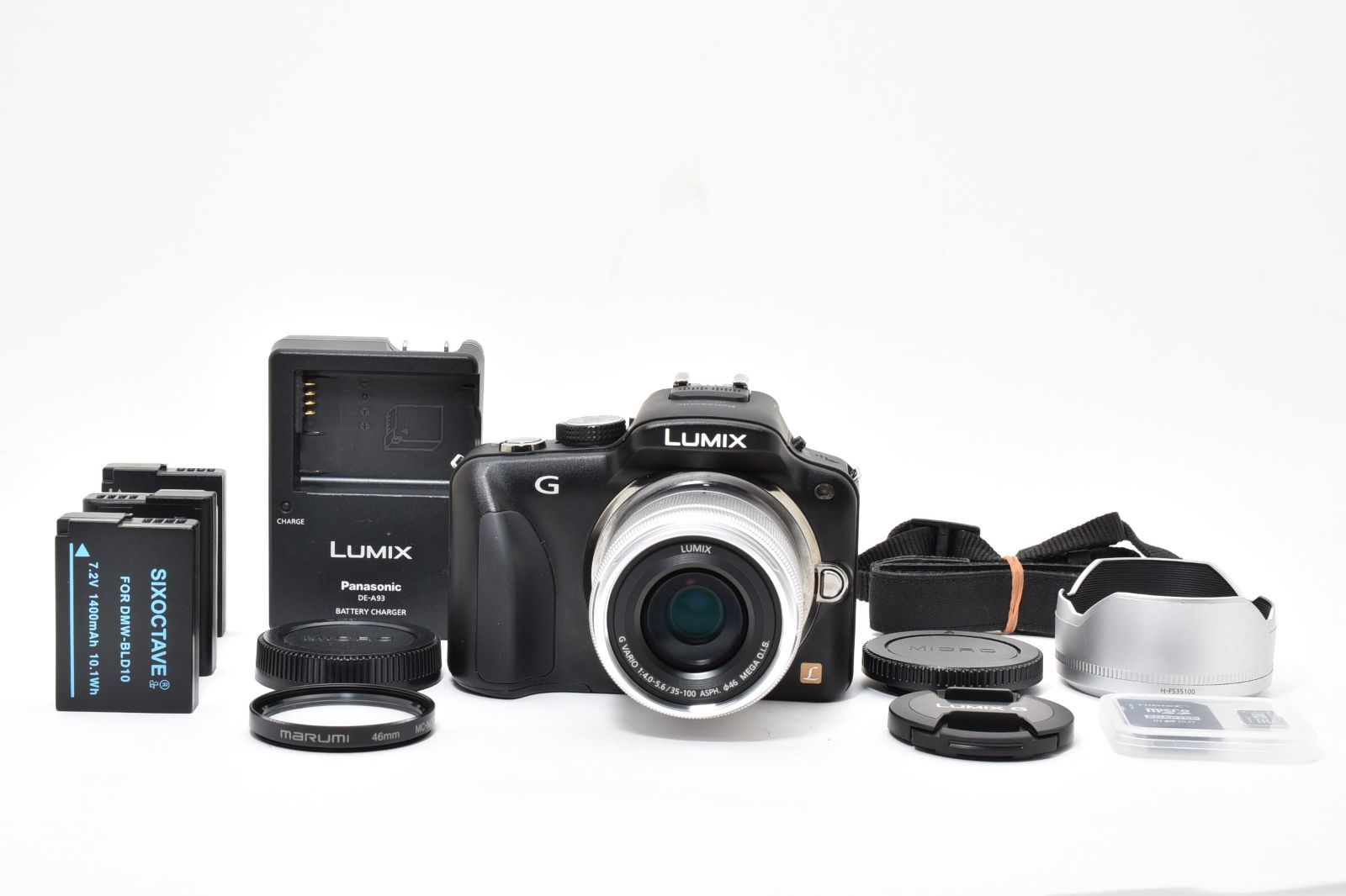 動作良好品・即撮影OK】Panasonic LUMIX DMC-G3 ブラック 望遠ズーム