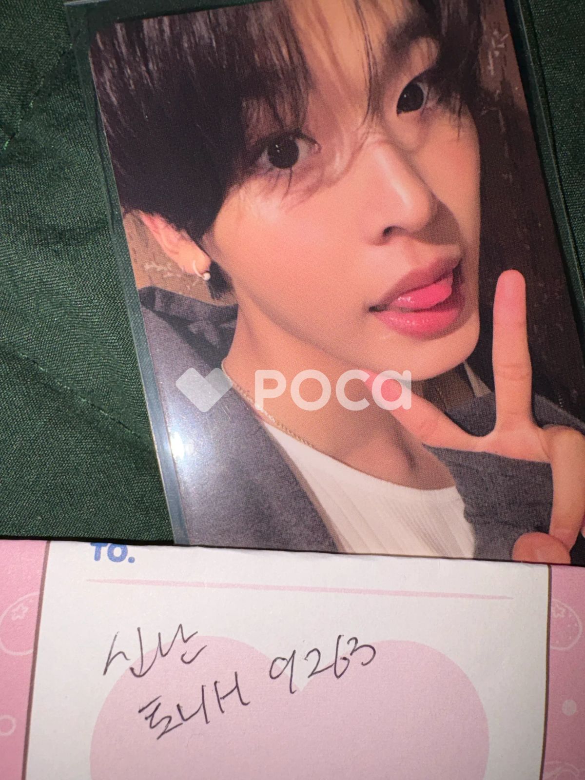 NCT リク NCT WISH THE 1ST PHOTO EXHIBITION [ONE SUMMER WISH] CROSS