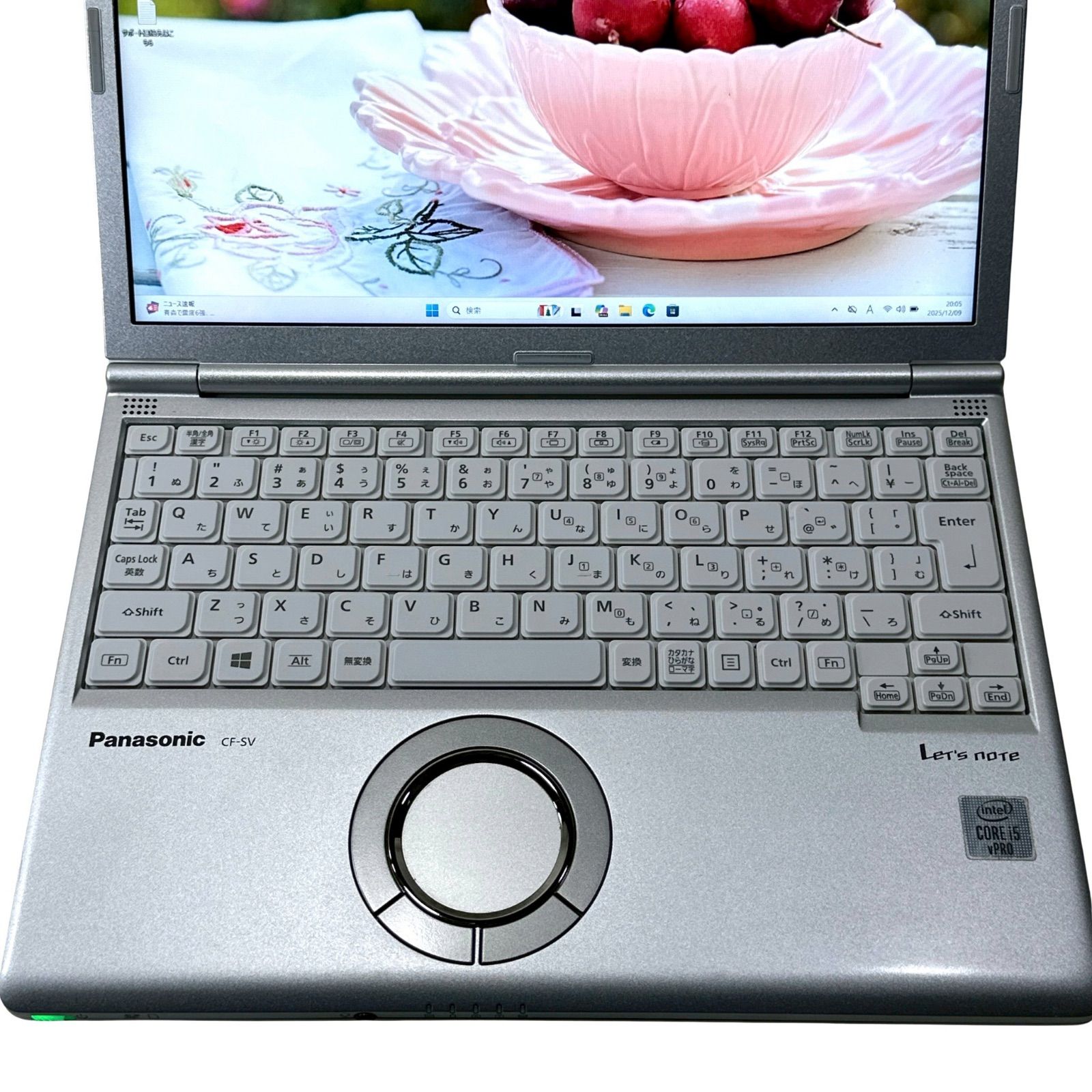 美品 Panasonic Let's note CF-SV9 超軽量12.1型 第10世代Core i5