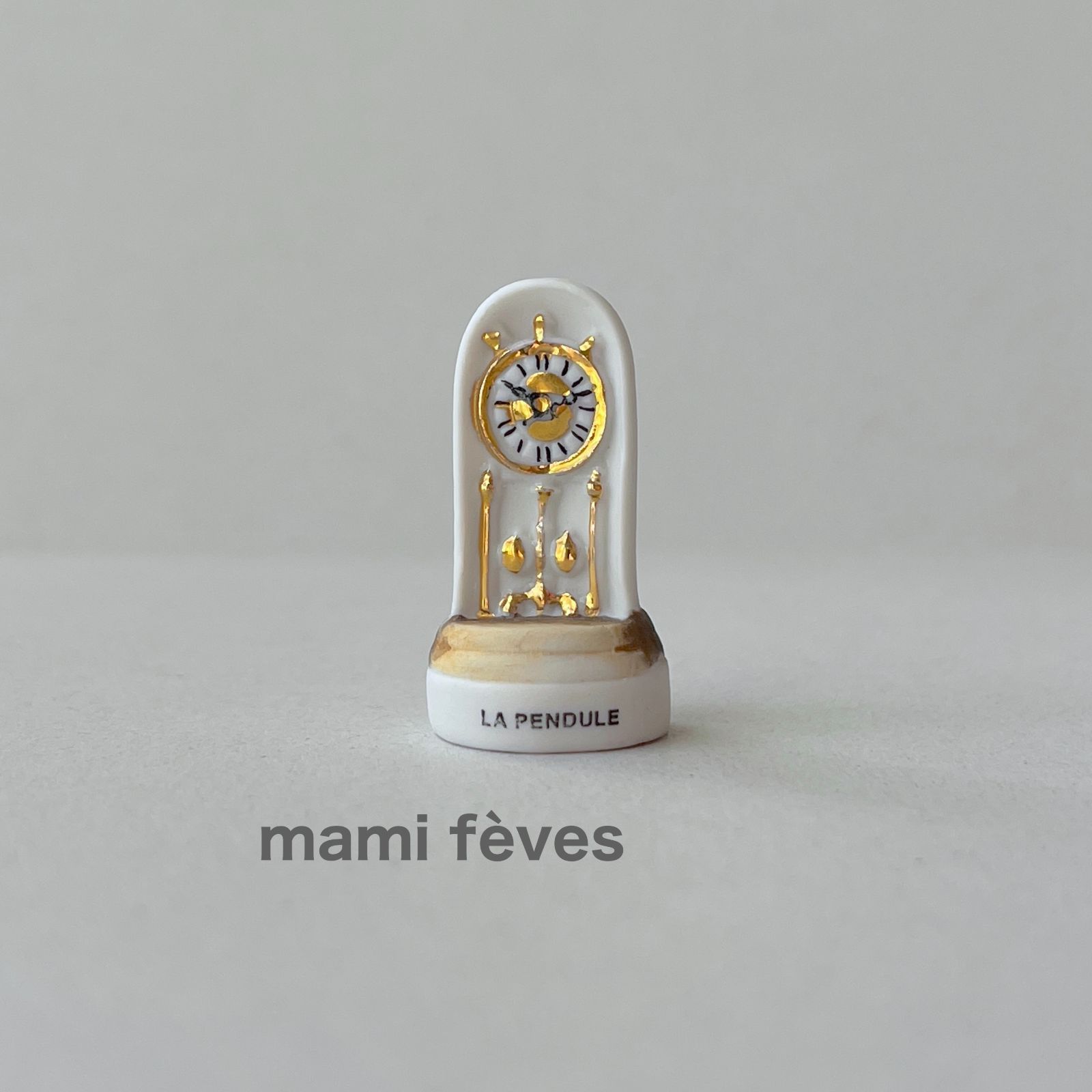 フェーヴ 振り子時計 時の名匠たち 2005年 マット フランス フェーブ