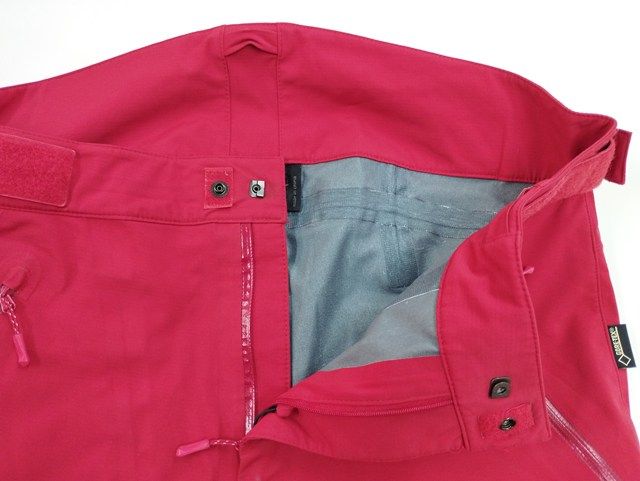 I762 [人気] MAMMUT マムート パンツ 2XL レッド GORE-TEX ソフト