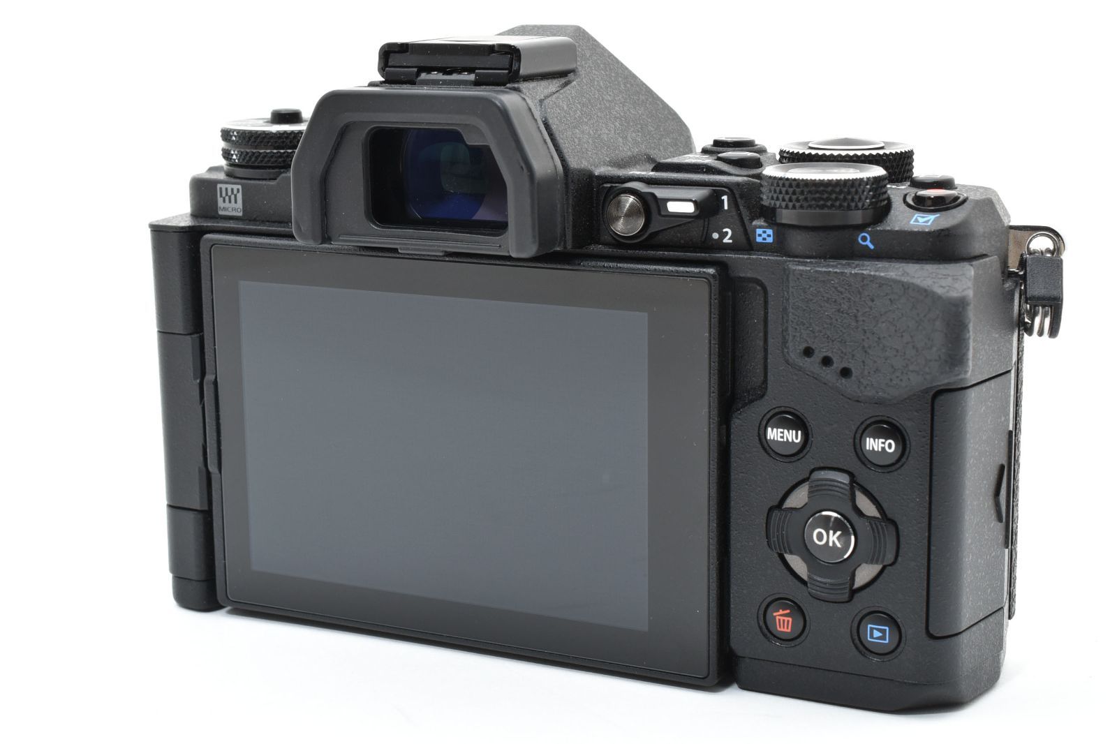  シャッター1707回 OLYMPUS OM D E M 5 Mark II ブラック き ミラーレス一眼 デジタルカメラ