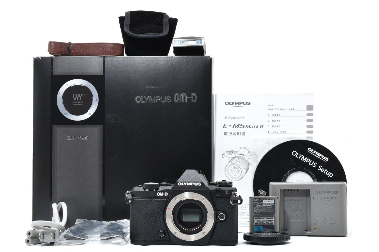 シャッター1707回 OLYMPUS OM-D E-M 5 Mark II ブラック き