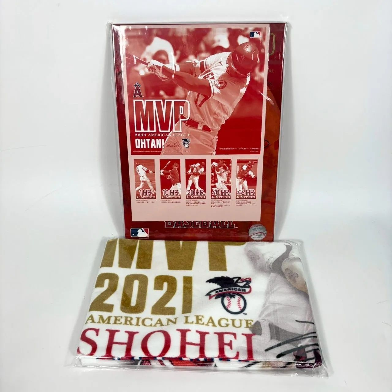 新品未使用】 大谷翔平 MVP 記念プレミアムフレーム タオル - メルカリ