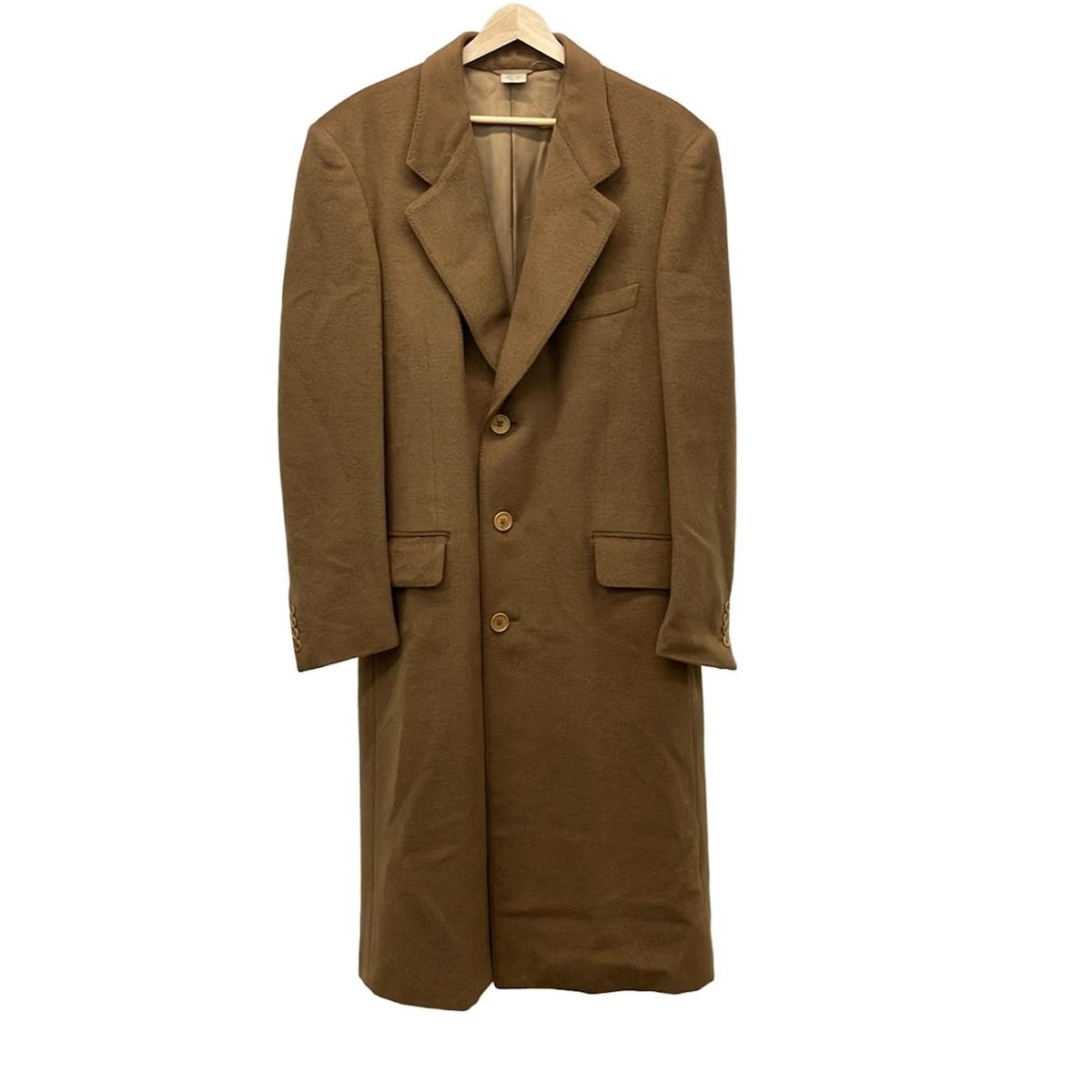 グッチ GUCCI Pコート サイズ50 G311 010 - ウール ブラウン ロング丈