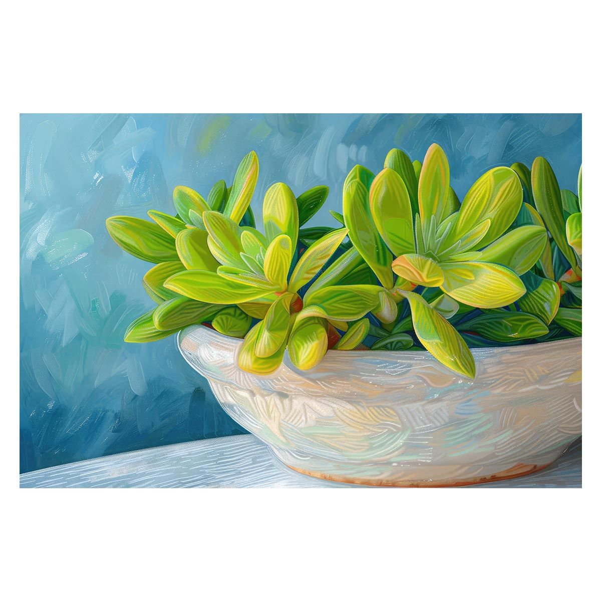 B2サイズ（約51x73cm）】【lh-poster-4534】植物 グリーン 葉っぱ 観葉