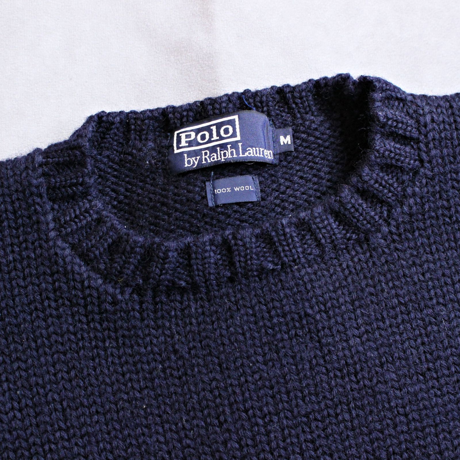 Polo by Ralph Lauren】90s ポロラルフローレン バルキーニット ウール