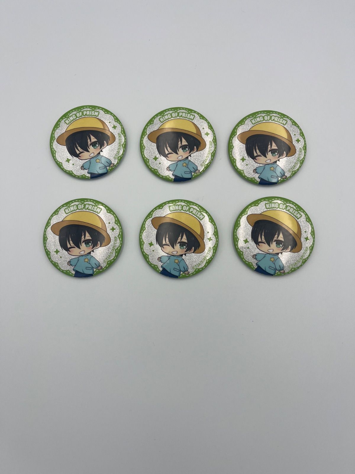 king of prism きらめき幼稚園 香賀美タイガ 缶バッジ 6個セット