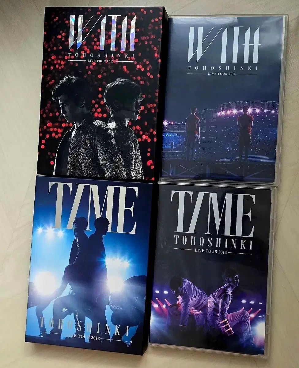 TVXQ（東方神起）ライブツアーDVD 2種 ユンホ、チャンミン