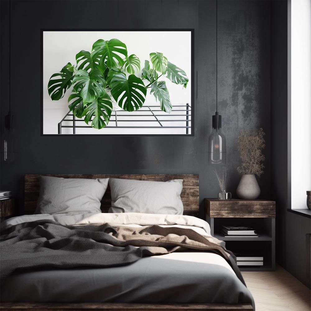 インテリア小物 【A1サイズ（約59x84cm）】【lh-poster-4522】植物 グリーン 葉っぱ 観葉 ポスター ボタニカル 草 自然 インテリア アート