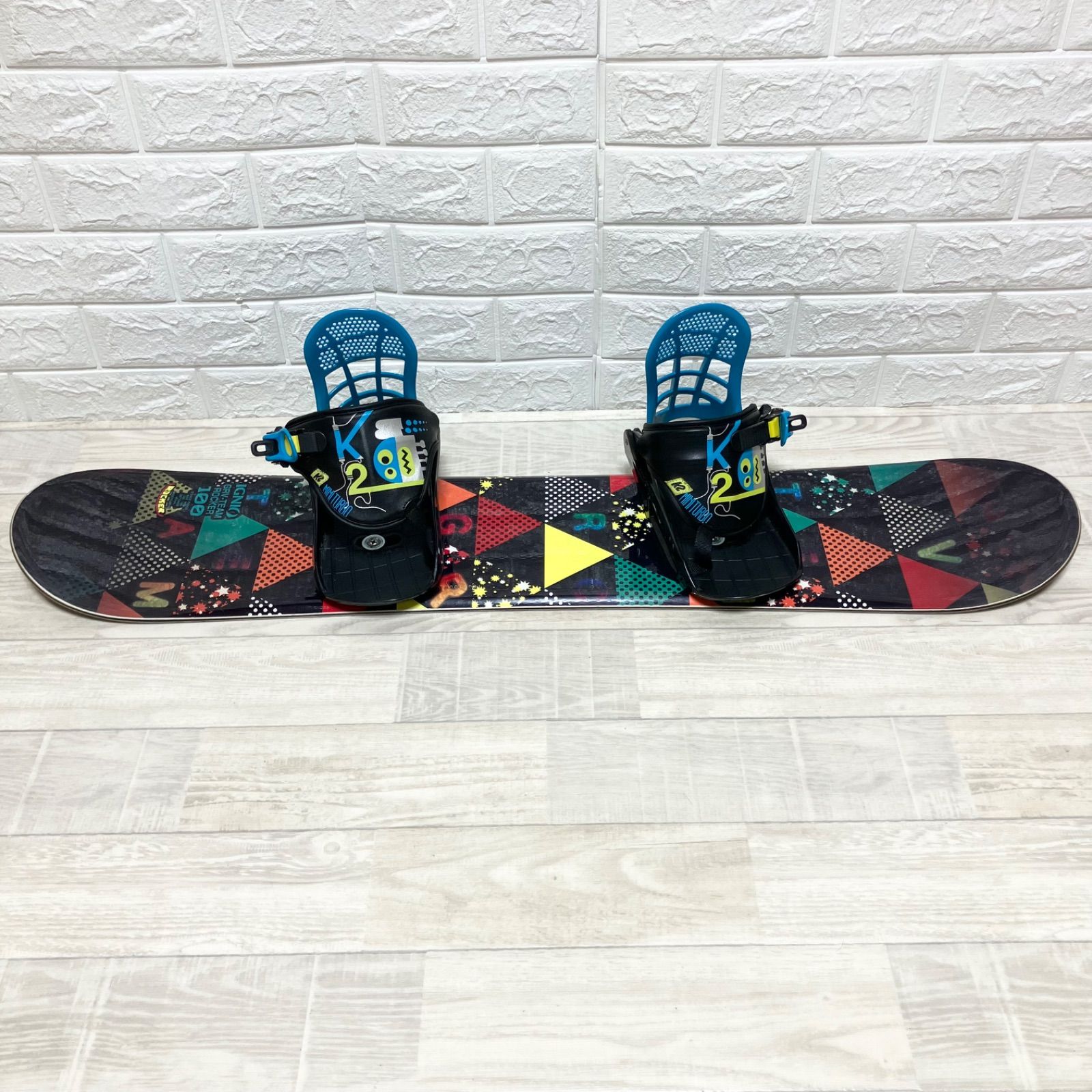 IGNIO K2 100cm ジュニア キッズ スノーボード セット 子供用 IGNIO