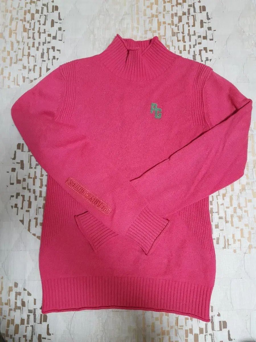 フェアリーゲイツ ピンク 防風 ニット ウールカシミア混 サイズ0