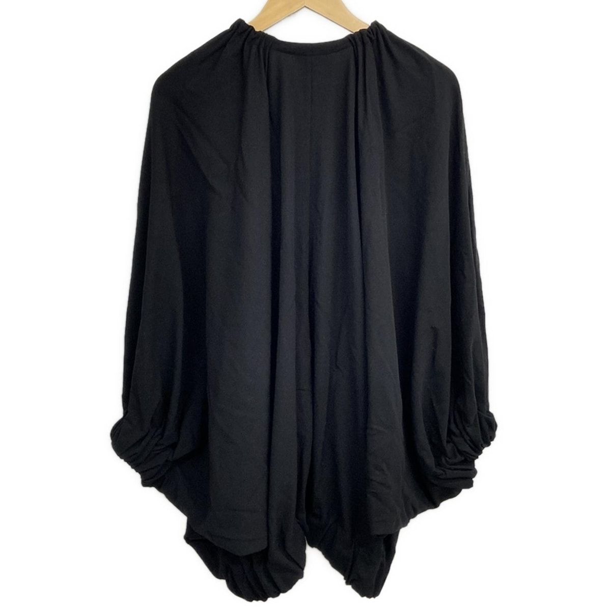 LIMI feu(リミフゥ) ブルゾン サイズS レディース - 黒 春・秋物