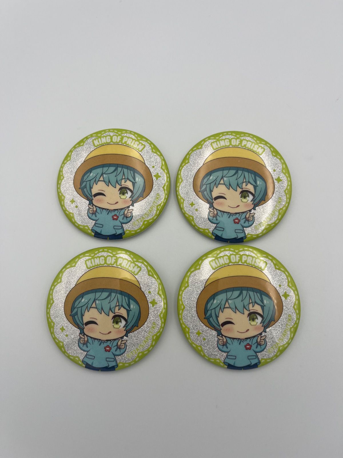king of prism きらめき幼稚園 高田馬場ジョージ 缶バッジ 4個セット
