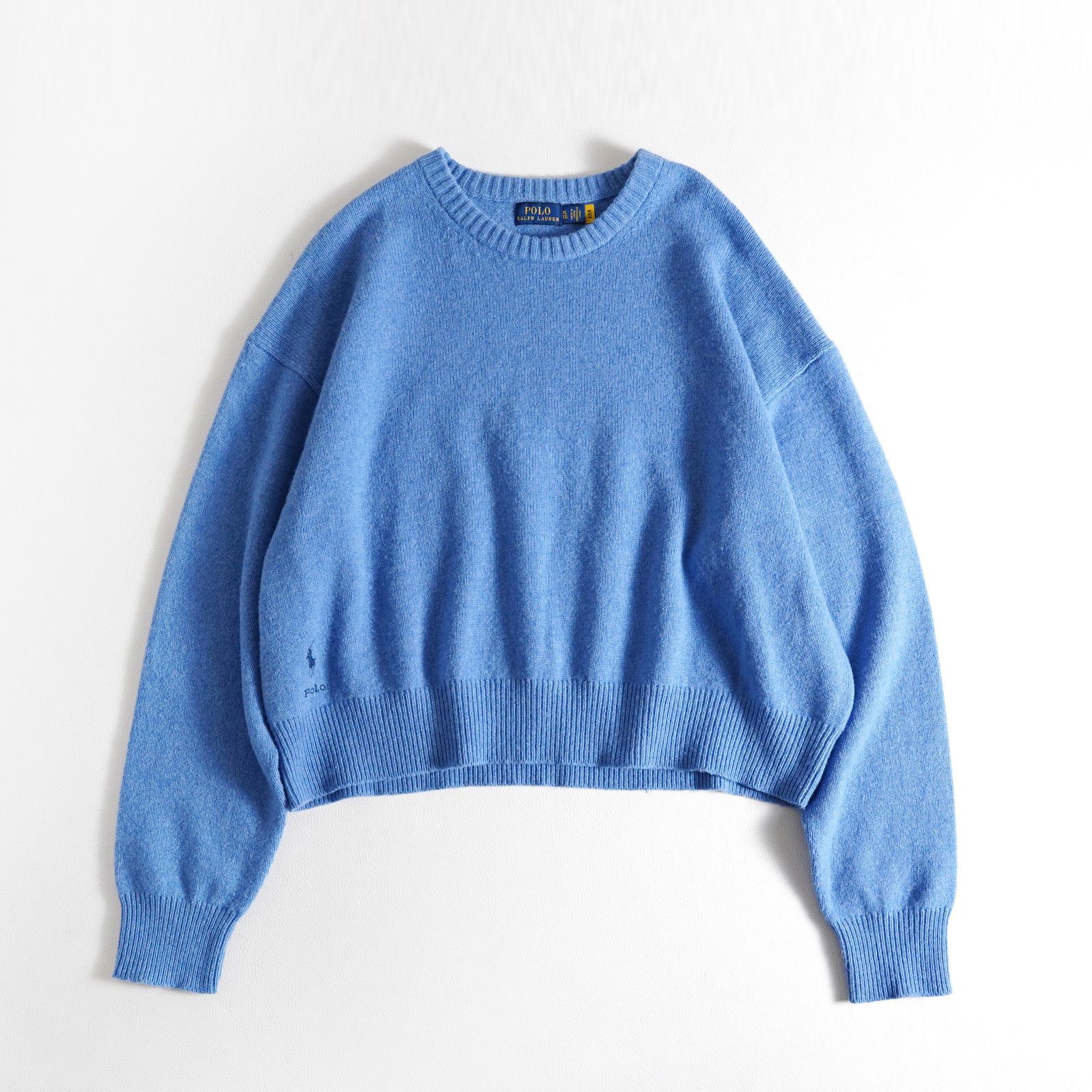 883t*美品 ポロラルフローレン POLO RALPH LAUREN ウールカシミヤ混 