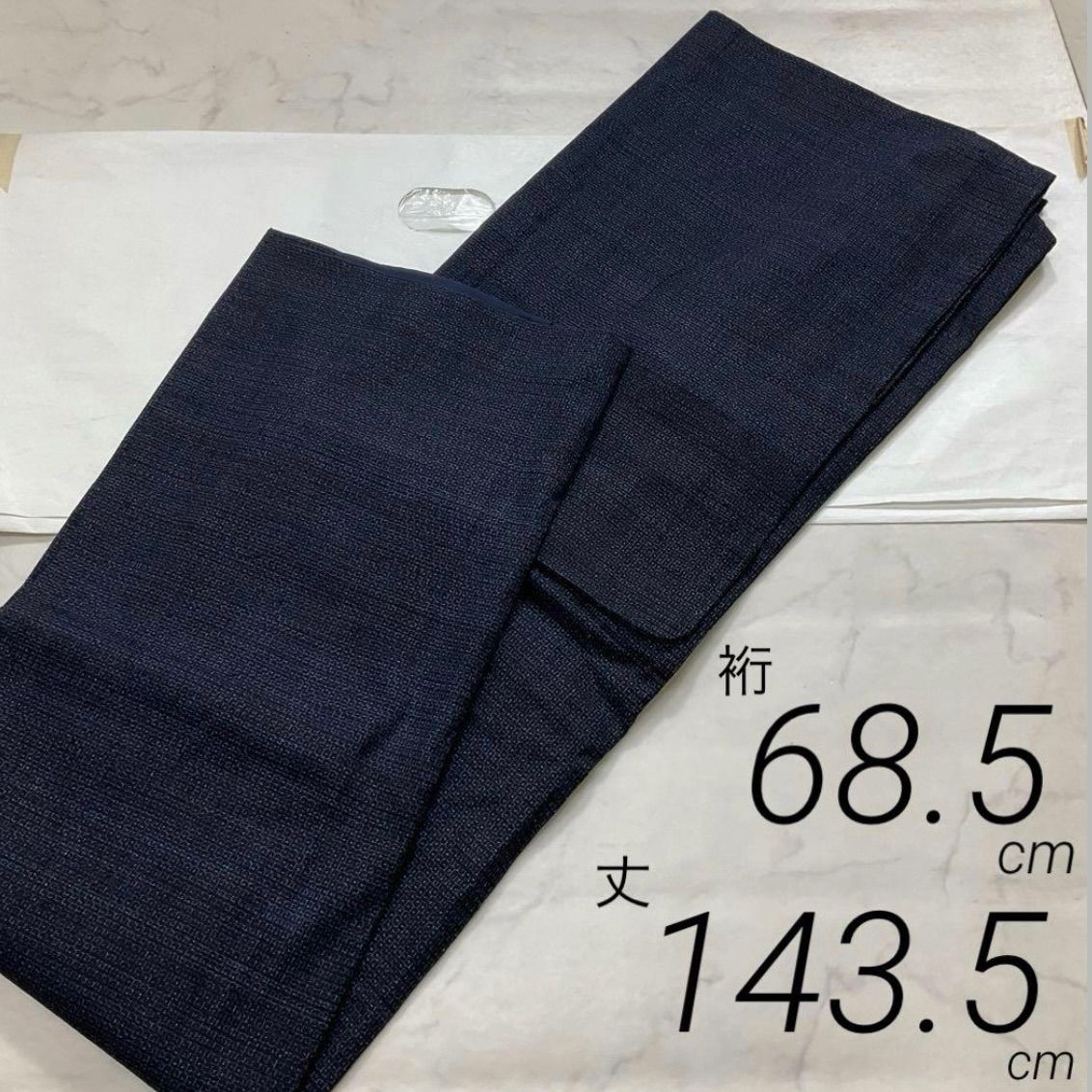 ⬛️kimomo one⬛️男前屋⬛️厳選 ⬛️男着物⬛️本場結城紬正絹⬛️80亀甲⬛️袷⬛️裄68 5丈143 5⬛️男着物男長羽織男襦袢男袴角帯男帯