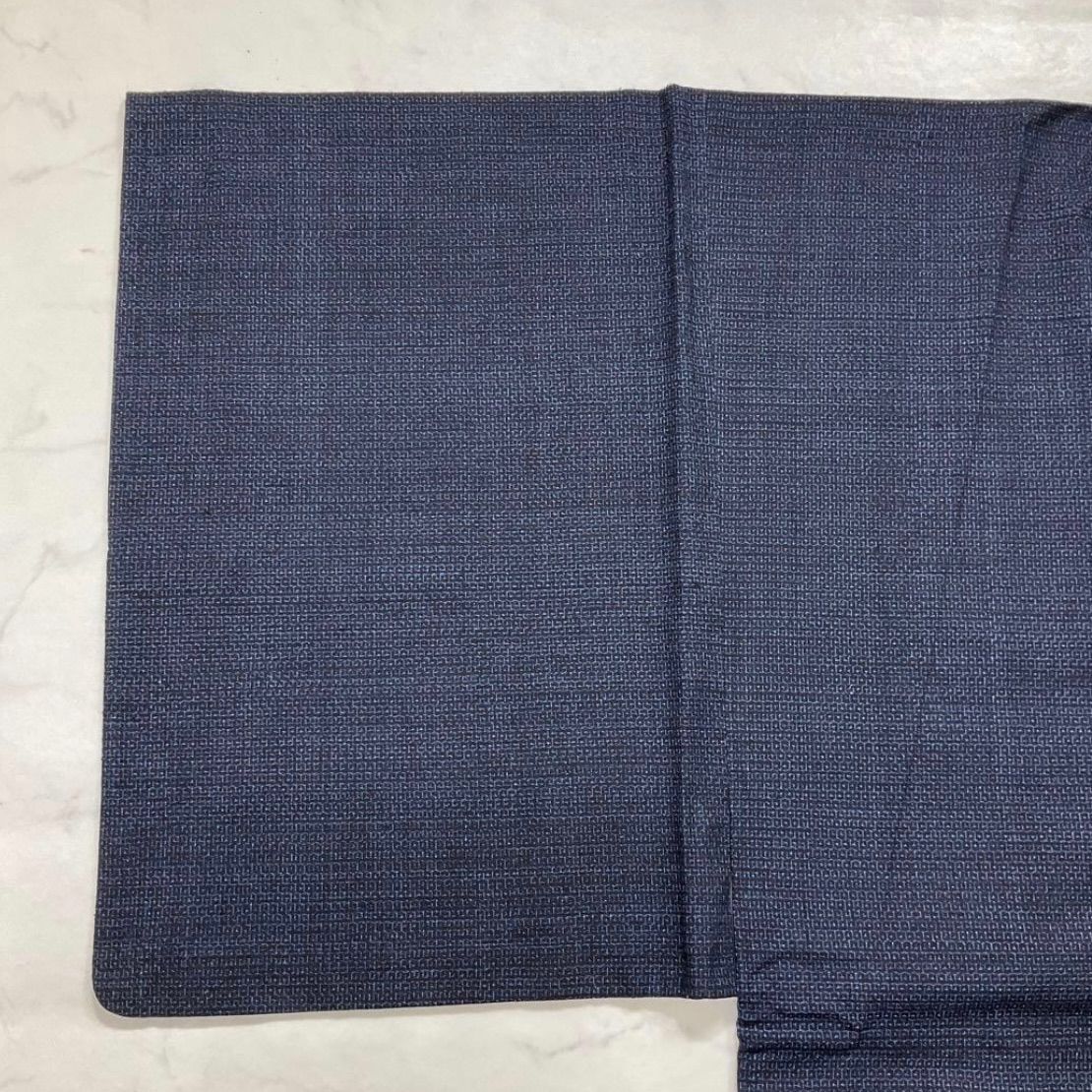one⬛️男前屋⬛️厳選 ⬛️男着物⬛️本場結城紬正絹⬛️80亀甲⬛️袷⬛️裄68