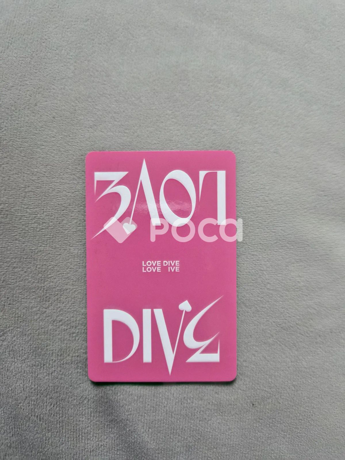 IVE ウォニョン LOVE DIVE M/V 現場 個人 PHOTOCARD STARSHIP-SQUARE