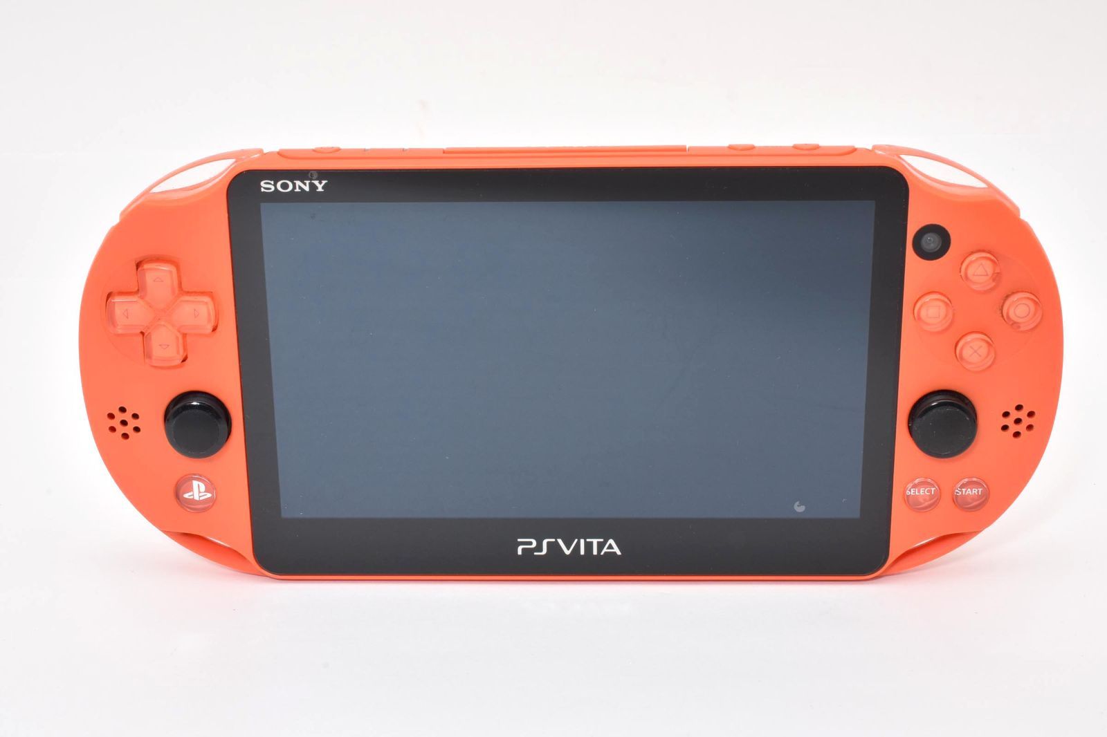 PS Vita PCH-2000 ネオン オレンジ 後期型 薄型軽量モデル すぐ遊べるセット
