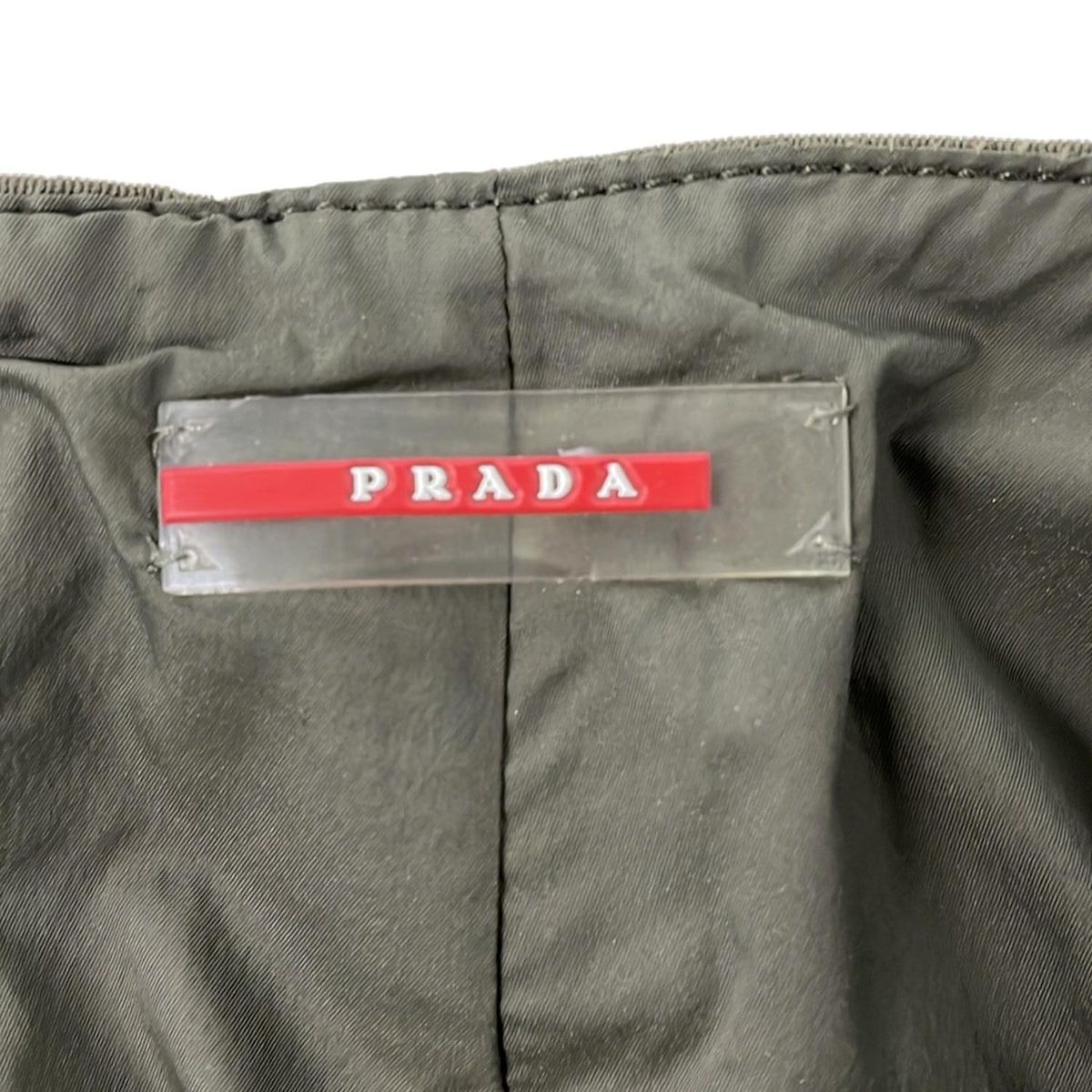  PRADA SPORT プラダスポーツ スカート サイズ42 M レディース - 21 B 237 カーキ ひざ丈 2006 その他 スカート