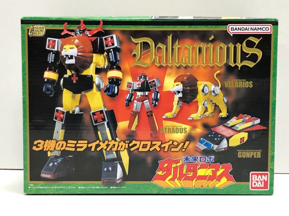 34. 未組立 SMP 未来ロボ ダルタニアス 併売品