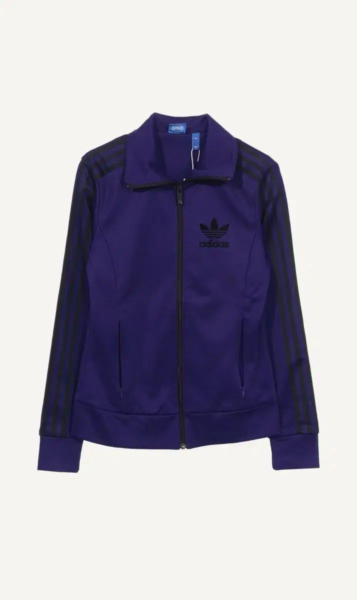 アディダス ヨーロッパ トラックジャージ ウィメンズ XS 85 3本線 トップス PURPLE パープル