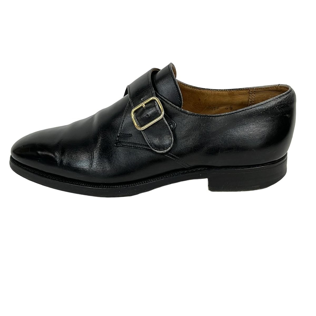 Hackett ハケット ローファー 6 1|2 メンズ 黒 レザー