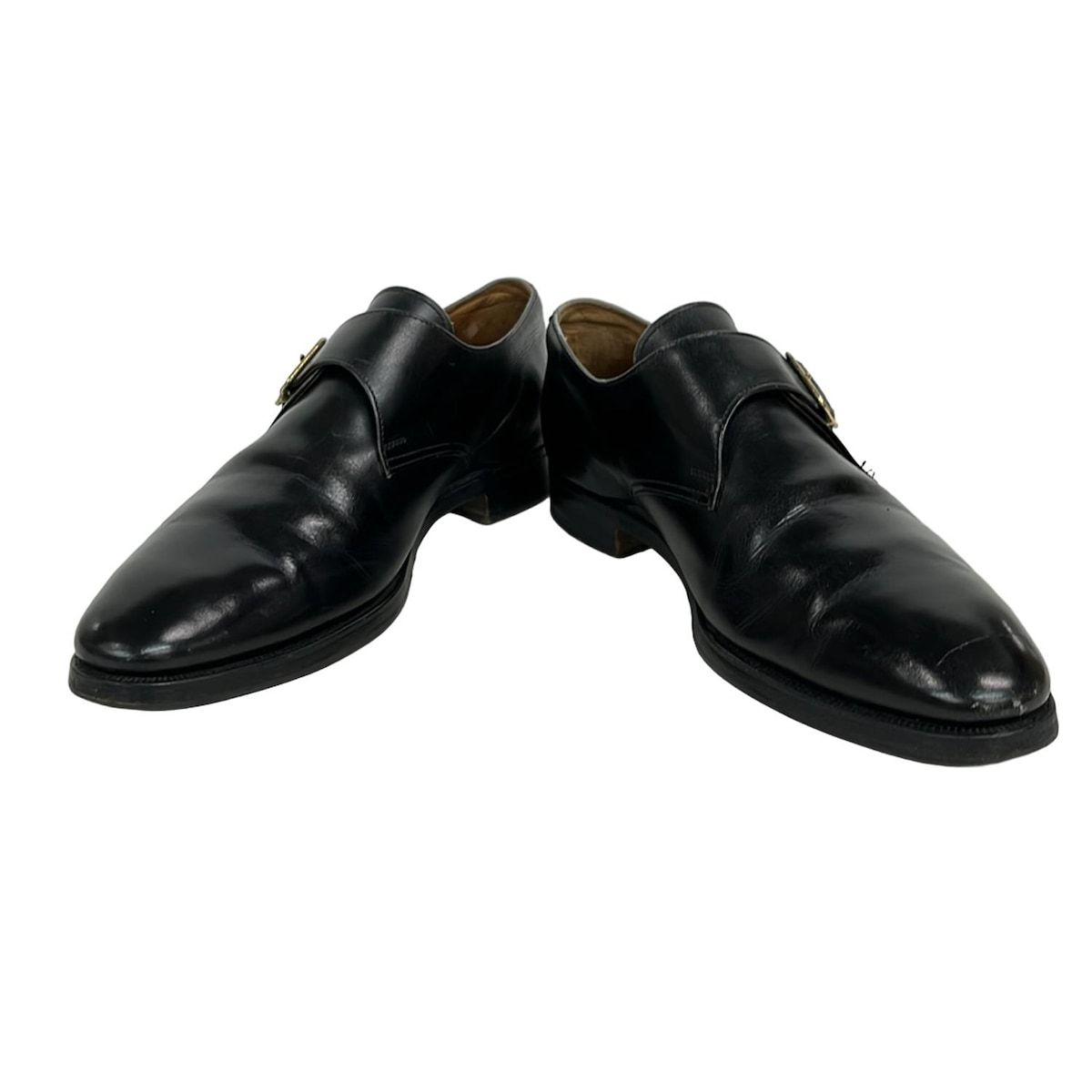 Hackett ハケット ローファー 6 1 2 メンズ 黒 レザー