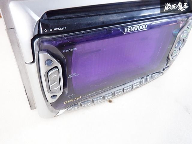 ジャンク】KENWOOD ケンウッド DPX-510 70800061 CD FM/AM プレーヤー