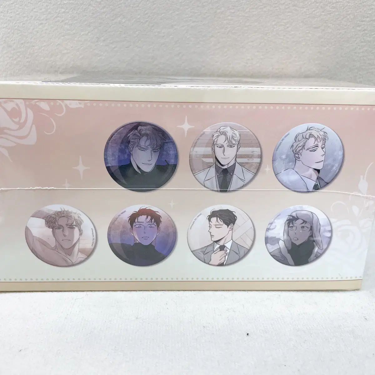 シャンパン 円型バッジ 14種 セット