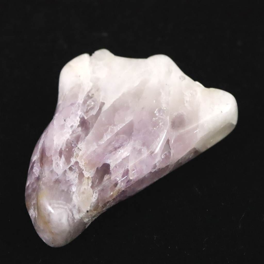 H&E社 サウラライトアゼツライト (AZOZEO) アメジスト共生 タンブル