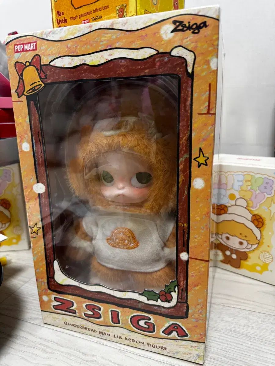 POP MART ジィシーガ ジーンブレッドマン 1|8 BJD