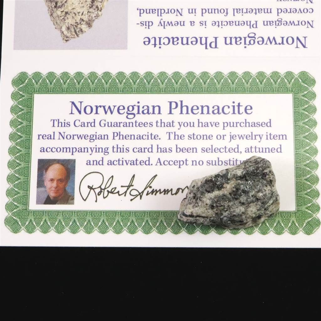  H E社 ノルウェー産 フェナカイト 26mm 原石 証明書付 6 7g 榎本通商85862 小物フォトスタンド 置物 インテリア小物