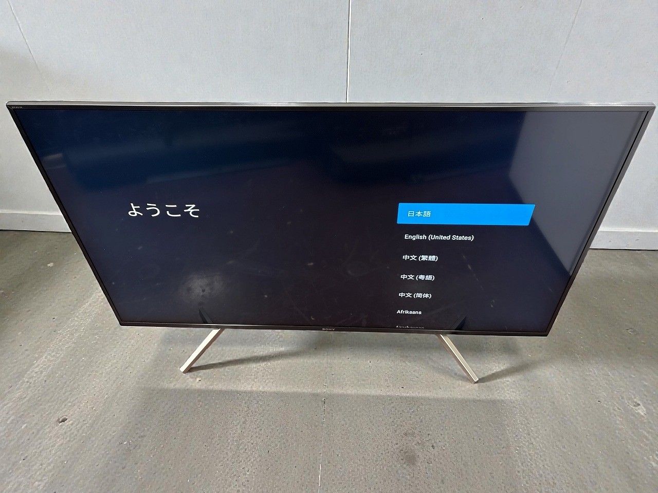 ☆状態良好☆ SONY ソニー 49V型 液晶 テレビ ブラビア KJ-49X8500G 4K
