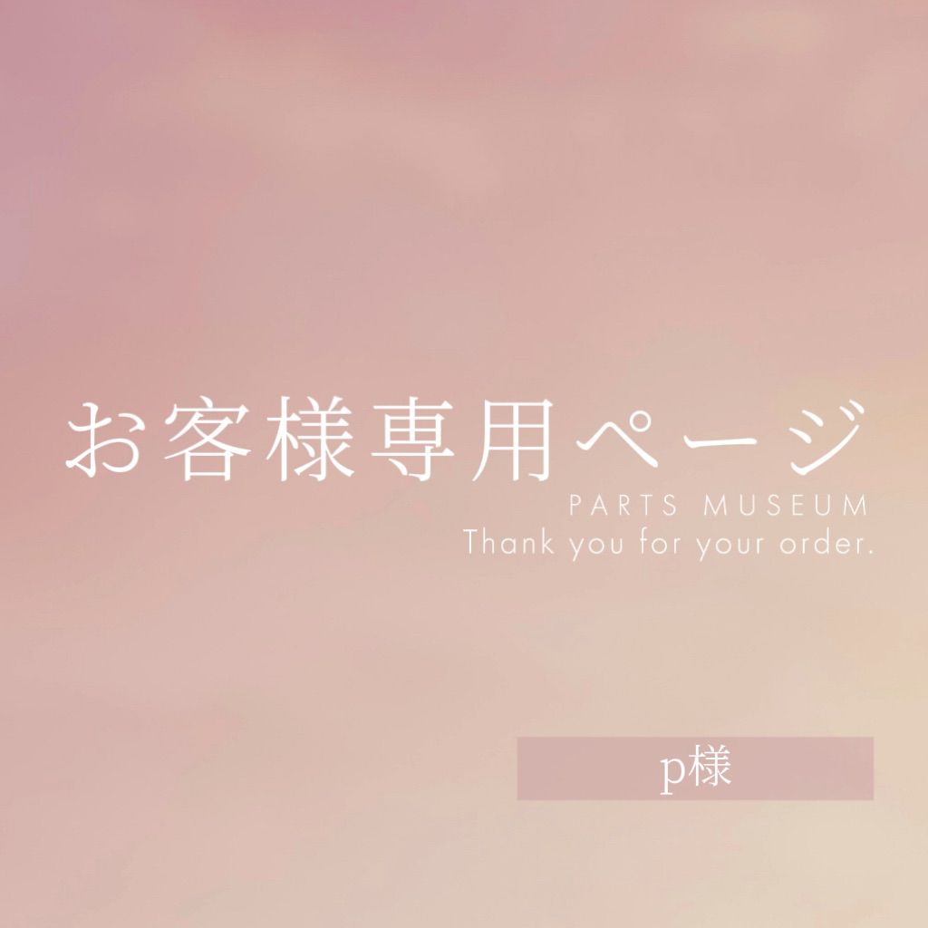 p様専用ページ ご購入期限12月31日まで - メルカリ