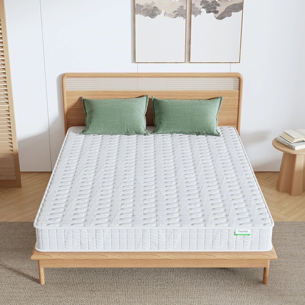 高密度ポケットコイルマットレス クイーン 厚さ20 cm 線経2 1 mm 2 0 体圧分散 通気性 底付き感無し 厚め やや硬め 高反発ウレタン 腰痛対策マットレス 高反発 高弾力