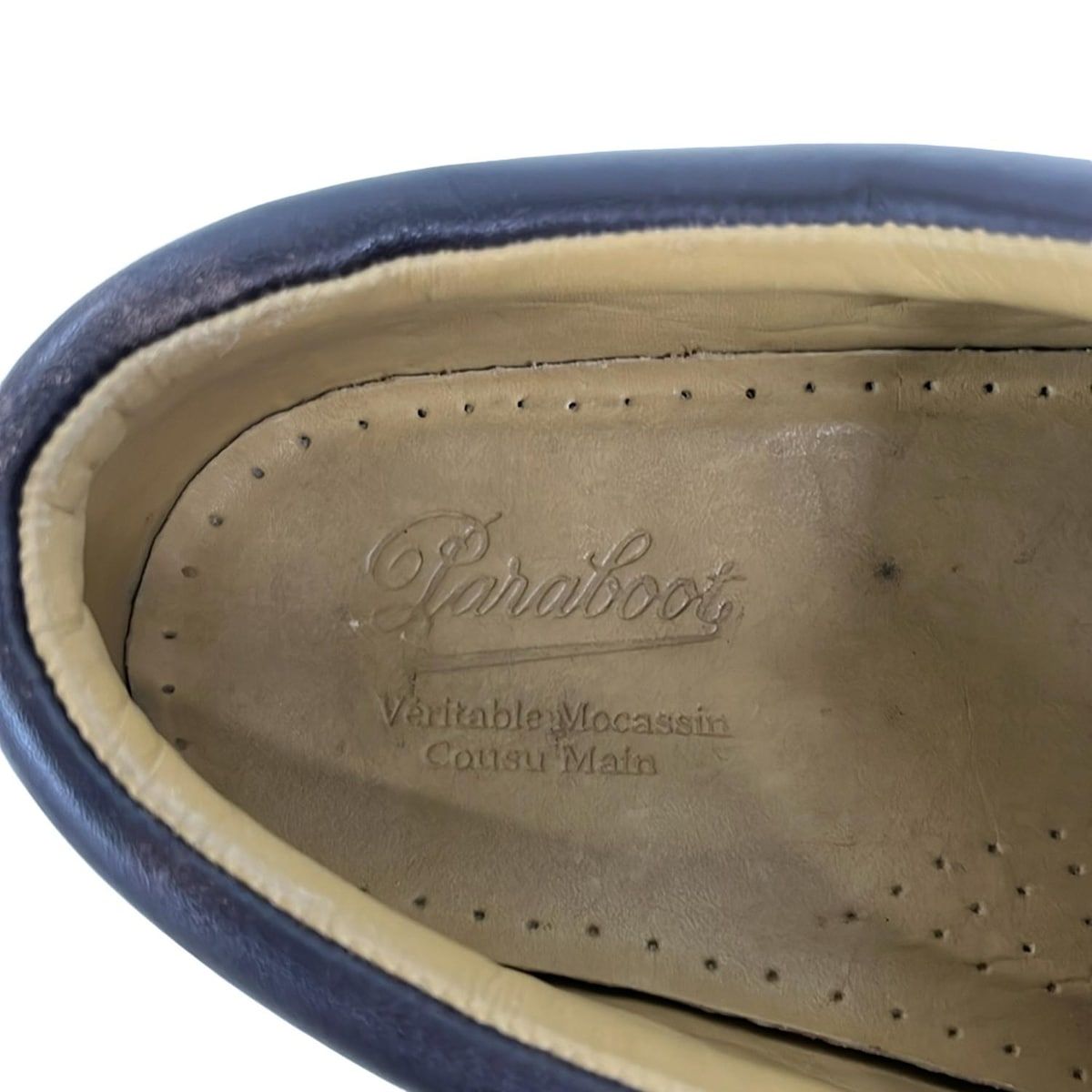 ダークブラウン レザー