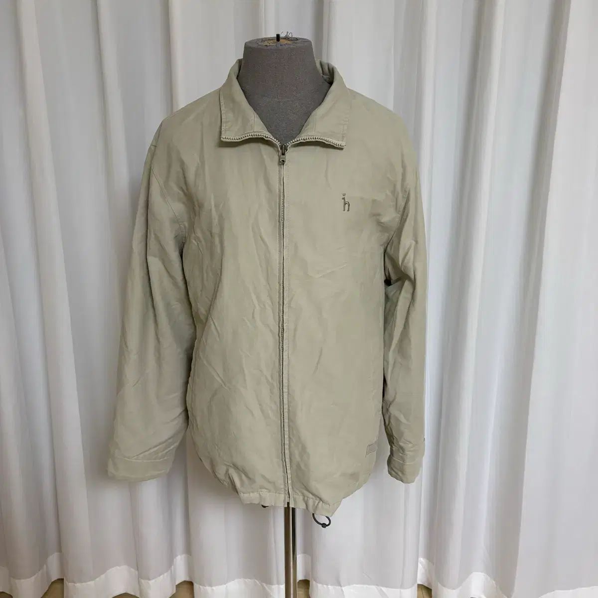 HAZZYS ベージュ コットン ジャケット