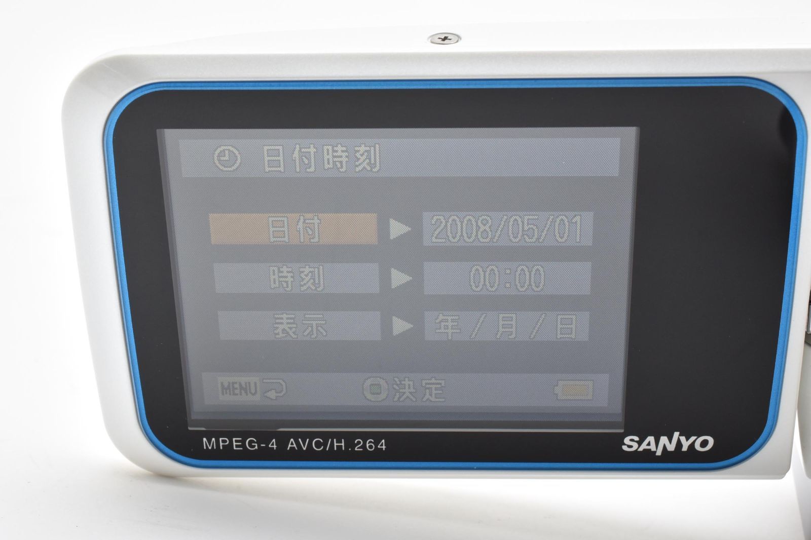 良品・防水対応】SANYO Xacti DMX-CA8 ホワイト 動作確認済！グリップ